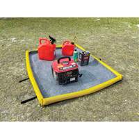 Petit tampon Ultra-Filter, Capacit&eacute; 0,8 gal. US, 2,5' la x 2' lo x 3" h, Paroi en mousse Rock Safety Industrial Ltd