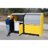 Kit dextension avec drain pour Ultra-Hard Top Spill Pallets, 64" lo x 79" la x 62" h, Capacit&eacute; de charge 9000 lb Rock Safety Industrial Ltd
