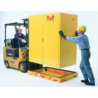 Double Drum Ultra-Safety Cabinet Bladder System, 63" lo x 38,5" la x 6,3" h, Capacit&eacute; de charge 3000 lb Rock Safety Industrial Ltd