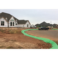 Green Ultra-Silt Dike&reg;, 7' L x 5' W Rock Safety Industrial Ltd