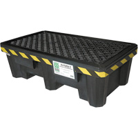 2-Drum Economy Ultra-Spill Pallet&reg;, 66 US gal. Spill Capacity, 53" x 29" x 16.5" Rock Safety Industrial Ltd