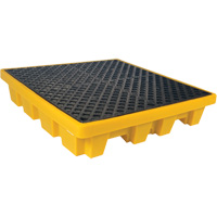 4-Drum Nestable Ultra-Spill Pallet&reg;, 66 US gal. Spill Capacity, 51" x 51" x 10" Rock Safety Industrial Ltd