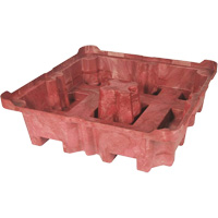 Bassin de retenue UltraSpill King (seulement), 51" lo x 51" la, 85 gal. US Capacit&eacute; Rock Safety Industrial Ltd