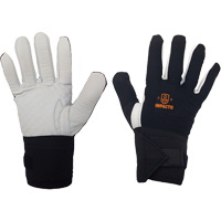 Left-Hand Anti-Impact Glove, 7/Small, Grain Leather Palm, Elastic Cuff Rock Safety Industrial Ltd