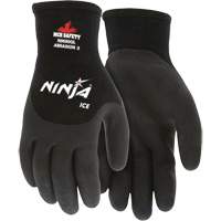 Ninja&reg; Ice Insulated Winter Gloves, Medium, HPT Coating, 15 Gauge, Nylon Shell Rock Safety Industrial Ltd
