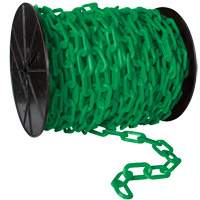 Chaîne de s&eacute;curit&eacute; en plastique robuste, Jaune Rock Safety Industrial Ltd