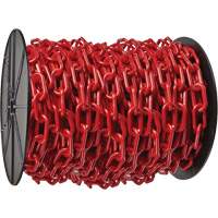 Chaîne de s&eacute;curit&eacute; en plastique robuste, Rouge Rock Safety Industrial Ltd
