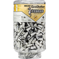 Zebras Disposable Earplugs Refill for EcoStation&reg;  Earplug Dispenser, Bulk - Canister Rock Safety Industrial Ltd