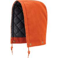 539 Hood for Quilted Safety Parka, Bomber or Coverall, Orange, Cotton Rock Safety Industrial Ltd