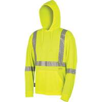 6965 Bird's-Eye Safety Hoodie, Small, High Visibility Lime-Yellow Rock Safety Industrial Ltd