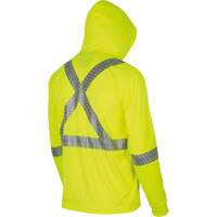 6965 Bird's-Eye Safety Hoodie, Small, High Visibility Lime-Yellow Rock Safety Industrial Ltd