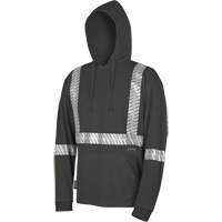 6966 Bird's-Eye Safety Hoodie, Small, Black Rock Safety Industrial Ltd