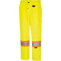 5999PW Women's  Traffic Safety Pants, Polyester, X-Small, High Visibility Lime-Yellow Rock Safety Industrial Ltd