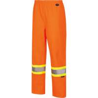 5627W Women's Waterproof Bib Pants, Polyester/Polyurethane, X-Small, High Visibility Orange Rock Safety Industrial Ltd
