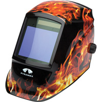 Casque de soudeur autonoircissant Leadhead, 3,8" lo x 3,4" la Champ de vision, Teinte 9 - 13 Rock Safety Industrial Ltd