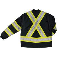 Ripstop 4-in-1 Safety Jacket, Polyester, Black, X-Small Rock Safety Industrial Ltd