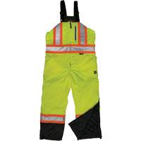 Salopette de s&eacute;curit&eacute; isolante en tissu ind&eacute;chirable, Polyester, T-petit, Jaune lime haute visibilit&eacute; Rock Safety Industrial Ltd