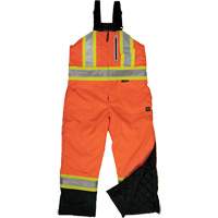 Salopette de s&eacute;curit&eacute; isolante en tissu ind&eacute;chirable, Polyester, T-petit, Orange haute visibilit&eacute; Rock Safety Industrial Ltd