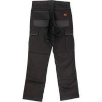 Pantalon de travail WP100, Coton/Spandex, Noir, Taille 0, Entrejambe 30 Rock Safety Industrial Ltd