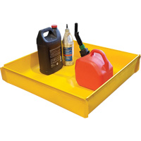 Flexible Utility Tray, 12" L x 12" W x 2 US gal. Spill Capacity Rock Safety Industrial Ltd