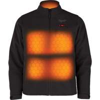 M12 Heated Toughshell Jacket with Battery, Men's, Small, Black Rock Safety Industrial Ltd