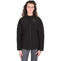 M12 Heated Axis Jacket with Battery, Women's, Large, Black Rock Safety Industrial Ltd