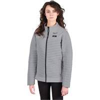 M12 Heated Axis Jacket with Battery, Women's, Small, Grey Rock Safety Industrial Ltd