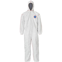 SFR Coveralls with Hood, Medium, White, Tyvek&reg; 400 Rock Safety Industrial Ltd