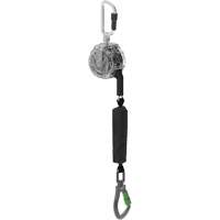 V-TEC ALTAKS Personal Fall Limiter-Cable, 10', Galvanized Steel, Swivel Rock Safety Industrial Ltd