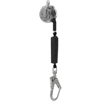 V-TEC 36CLS Personal Fall Limiter-Cable, 10', Galvanized Steel, Swivel Rock Safety Industrial Ltd
