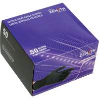 Vending Pack Disposable Gloves, Small, Nitrile, 5-mil, Powder-Free, Black, Class 2 Rock Safety Industrial Ltd