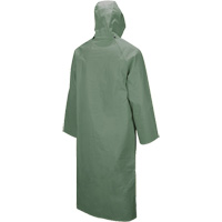 Manteau long avec capuchon d&eacute;tachable Hurricane 851, 2T-Grand, Vert Rock Safety Industrial Ltd