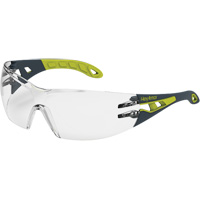 MX200 Rimless Wraparound Safety Glasses, Clear Lens, Anti-Fog/Anti-Scratch, ANSI Z87+/Meets/Exceeds CSA Z94.3 Rock Safety Industrial Ltd