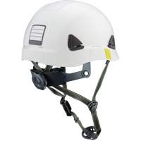 Casque de s&eacute;curit&eacute; d'escalade Fibre Metal, R&eacute;pond aux normes CSA type 2, Suspension Rochet, Non ventil&eacute; Rock Safety Industrial Ltd