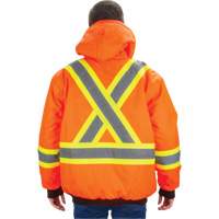 Parka d'hiver imperm&eacute;able 7-en-1, Orange haute visibilit&eacute;, Moyen Rock Safety Industrial Ltd