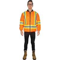 Parka d'hiver imperm&eacute;able 7-en-1, Orange haute visibilit&eacute;, Moyen Rock Safety Industrial Ltd