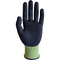 KO-400 Intermediate Cu-Resistant Gloves, Size 6, 15 Gauge, Nitrile Coated, Nylon/HPPE/Spandex/Graphene Shell, ASTM ANSI Level A4/EN 388 Level D Rock Safety Industrial Ltd
