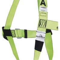 FBH-10022A Harnais de s&eacute;curit&eacute; s&eacute;rie Compliance, Certifi&eacute;e CSA, Classe A, Cap. 400 lb Rock Safety Industrial Ltd