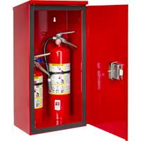 Heavy-Duty Outdoor Fire Extinguisher Cabinet, 14" W x 28" H x 10" D Rock Safety Industrial Ltd