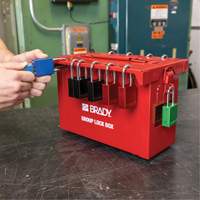 Velocity Plus Safety Lockout Padlock, Orange, Keyed Alike, Aluminum, 1-1/2" Width Rock Safety Industrial Ltd