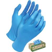 Tri-Polymer Disposable Gloves, Small, Polyethylene, 5-mil, Powder-Free, Blue Rock Safety Industrial Ltd
