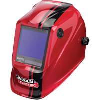 Masque de soudage VIKING 3350 Code Red, 3,74" lo x 3,34" la Champ de vision, Teinte 5 - 13 Rock Safety Industrial Ltd