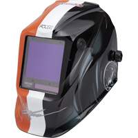 VIKING  3350 Foose Monarch Welding Helmet, 3.74" L x 3.34" W View Area, 5 - 13 Shade Range Rock Safety Industrial Ltd
