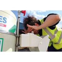 Mobile Self-Contained Emergency Safety Shower with Eye & Face Wash, 30 gal. Capacity, Meets None Rock Safety Industrial Ltd