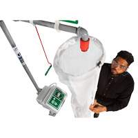 Trousse d'analyse de douche de s&eacute;curit&eacute; avec seau et manchon de douche Rock Safety Industrial Ltd