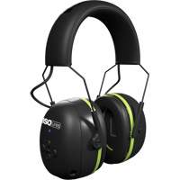 &eacute;couteurs Bluetooth Air Defender noir & vert, Style Bandeau, 24 dB Rock Safety Industrial Ltd