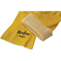 Rough-Finish Chemical-Resistant Gloves, Size 9, 12" L, PVC, Interlock Inner Lining, 47-mil Rock Safety Industrial Ltd