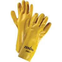 Rough-Finish Chemical-Resistant Gloves, Size 9, 14" L, PVC, Interlock Inner Lining, 47-mil Rock Safety Industrial Ltd