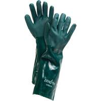 Gants verts &agrave; double enduit, 18" lo, PVC, Doublure en Jersey de coton, 70 mils Rock Safety Industrial Ltd