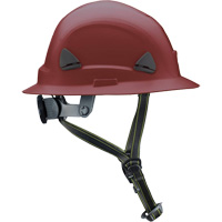 Fibre Metal Climbing Style Helmet with Full Brim, Meets CSA Type 2, Ratchet Suspension, Non-Vented Rock Safety Industrial Ltd